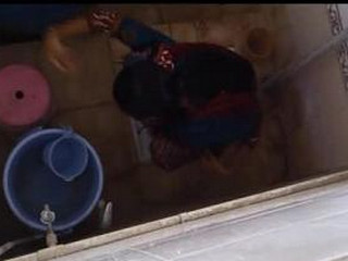 Desi college girl pissing caught in bathroom hidden camera