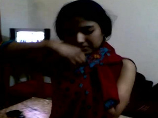 desi young girl opening bra boobs pressed