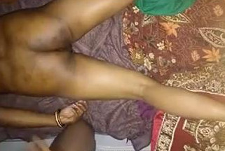 Tamil wife massage and Fingering by Husband