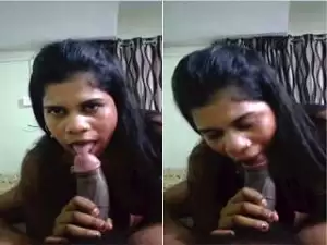 Today Exclusive- Horny Desi Bhabhi Blowjob