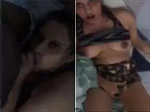 Today Exclusive-Sexy Lankan Wife Blowjob and Fucked Part 2
