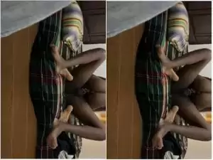 Today Exclusive- Cute Lankan Girl Hard Fucked By Lover Part 4