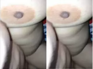 Today Exclusive- Desi Bhabhi Boob Pressing and Fucking
