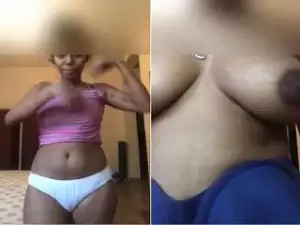 Today Exclusive-Sexy Lankan Girl Record Her Nude Selfie Part 9