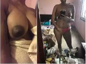 Today Exclusive-Sexy Lankan Girl Record Her Nude Selfie Part 1