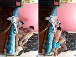 Today Exclusive-Horny Desi Couple Fucked In Night
