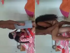 Today Exclusive- Horny Lankan Wife Blowjob and Hard Fucked By Hubby