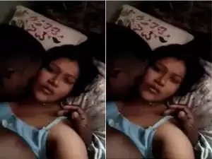 Today Exclusive- Horny Lankan Lover Fucking