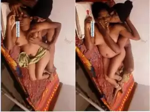 Today Exclusive-Hot Desi Village Couple Romance and Fucking Part 1