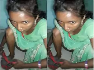 Today Exclusive- Desi Village Girl Pussy Record By Lover Part 2
