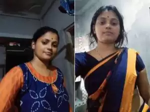 Today Exclusive- Sexy Boudi Showing her Boobs on video call