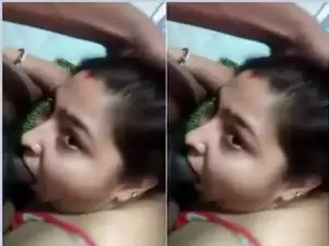 Today Exclusive- Sexy Boudi Blowjob