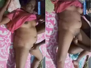 Today Exclusive-Famous Tamil Village Couple Romance and Fucking