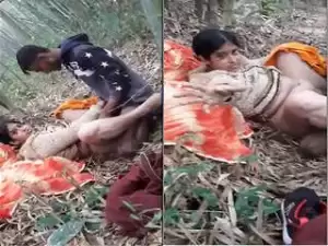 Today Exclusive-Village Randi Outdoor Fucking