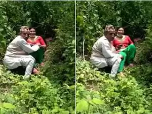 Today Exclusive- Nepali Mature Couple Out Door Fucking