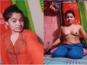 Exclusive- Cute Girl Showing Her Boobs