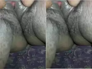 Today Exclusive-Village Wife Pussy Record By Hubby