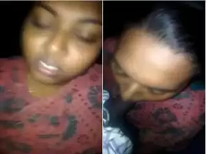 Today Exclusive- Desi Village Girl Blowjob
