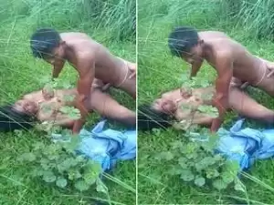 Today Exclusive -Desi Lover OutDoor Fucking