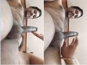 Today Exclusive- Jot Desi Couple Blowjob and Handjob Part 2