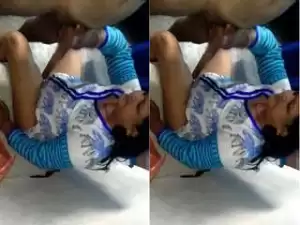 Today Exclusive- Horny Desi Bhabhi Give Handjob