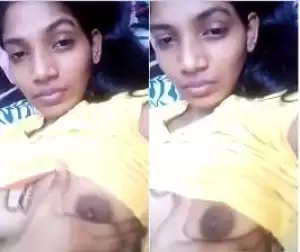 Today Exclusive- Cute Desi Girl Record Fingerring Selfie Part 3