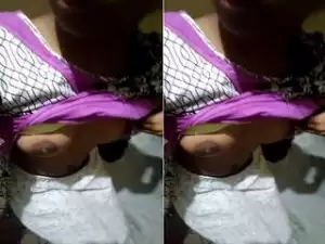 Today Exclusive-Sexy Figure Desi Girl Showing her Boobs and Pussy