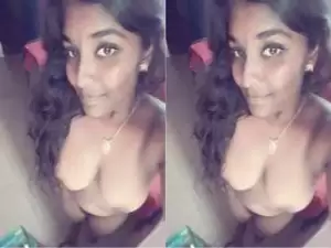 Today Exclusive- Horny Lankan Tamil Girl Showing Her Wet Pussy Part 4
