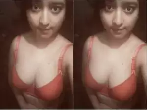 Today Exclusive- Cute look Desi girl Hard Fucked BY Lover