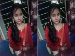 Today Exclusive-Cute Desi Girl Showing Boobs and Wet Pussy Part 3