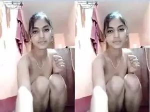 Today Exclusive-Sexy Desi Girl Showing Her Wet Pussy