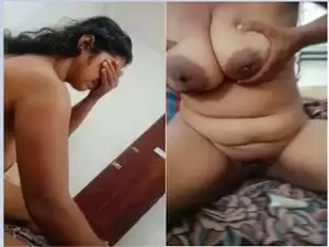 Today Exclusive- Sexy Desi Wife HandJob And Fucked Part 4