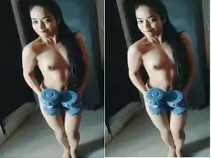 Today Exclusive-Sexy Mishty Basu  Record Nude Selfie Part 1