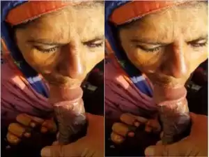 Today Exclusive- Desi Village Randi Blowjob Part 2
