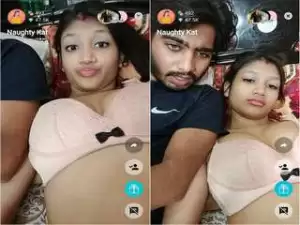 Today Exclusive- Famous Desi Tango Couple Fucking On Live Show