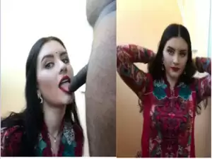 Sexy Indian Girl Blowjob And Bf Cum On Her Mouth