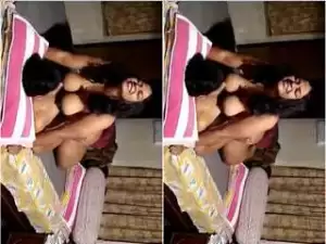 Today Exclusive- Bhabhi Ridding Hubby Dick