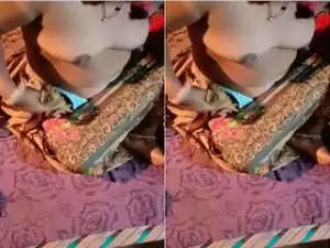 Today Exclusive- Village Bhabhi Strip her Cloths and Ready For Fuck
