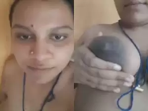 Today Exclusive- Sexy Village Girl Showing Her Big Boobs and Pussy