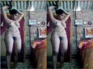 Today Exclusive- Cute Desi Girl Wearing Cloths
