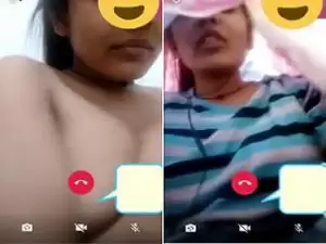 Today Exclusive- Sexy Desi Girl Showing Her Boobs part 2