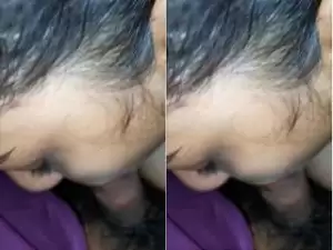 Today Exclusive- Sexy Bhabhi Blowjob