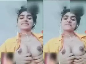 Today Exclusive- Cute Desi Girl Showing her Boobs and Pussy Part 7