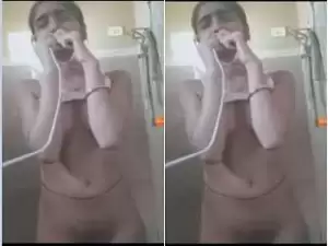 Today Exclusive- Cute Desi Girl Showing her Boobs and Pussy Part 3