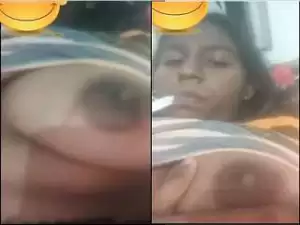 Today Exclusive- sexy Lankan Girl Showing Her boobs and Pussy On Video Call part 2