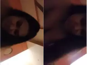 Today Exclusive- Sexy Girl Ridding Lover Dick
