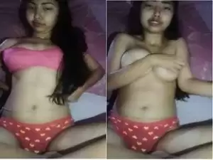 Today Exclusive- Sexy Assami Showing Her Boobs and Pussy