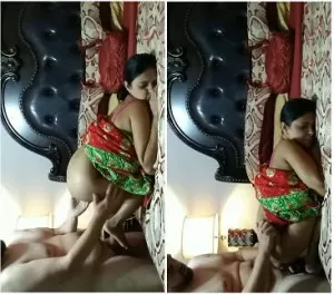 Exclusive- Horny Indian Wife Hard Fucked Her NRI Lover