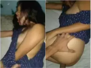 Today Exclusive-  Cute Lankan Girl Blowjob and Fucked Part 1