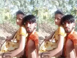 Today Exclusive- Desi Lover Outdoor Fucking Part 2